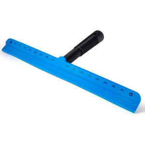 FOSHIO 15 inch Blue Windshield Squeegees, All-Purpose Streak-Free Silicone Squeegee for Window, Bathroom, Glass Shower Doors, Mirror, Car Window