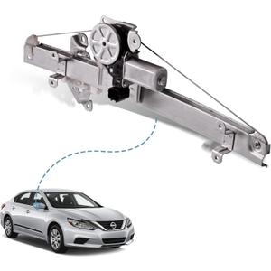 Front Right Passenger Side Power Window Regulator with Motor Assembly Compatible for 2019-2022 Nissan Altima Replacement 807206CA0A, 807316CA0A