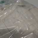 Shower Curtain, Solid Shower Curtain 6 x 6 FT Bath Curtains With 12 Metal Grommets and Hooks Waterproof PEVA Bathroom Curtains for Bathtub Showers