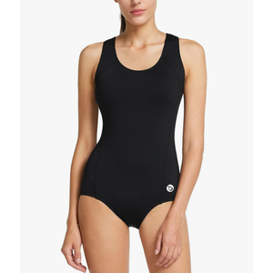 baleaf Women's Racerback Athletic One Piece Modest Bathing Size 40