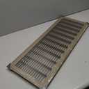 24x8 Floor Return Air Grille Fit 8x24” and 24x8” Duct Opening,Jumpable Floor Vent Cover Grille,Heavy Duty Floor Air Return Vent Cover Grill,Outer Dimensions: 25.75"W X 9.75"H