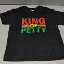 Sianelle Kids Juneteenth T-Shirt Boys Girls Tee 1865 June 19th Black History Shirts Short Sleeve Cotton, 120
