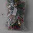 TURNMEON 3 Pcs Artificial Flowers for Outdoors Spring Summer Decor, Fake Hanging Plants UV Resistant Faux Plastic Greenery Hanging Flowers for Outside Gardens Porch Wall Home Indoor (Mixed Color)