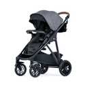 Chicco Corso Primo Modular Quick-Fold Stroller with Infant Car Seat Adapter, for Newborns and Toddlers, Summit/Grey