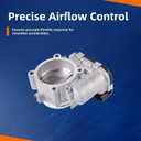 0280750003 Throttle Body Compatible with 2000-15 Audi A4 A6 R8 S6 S8 V6 V8 V10 078133062C