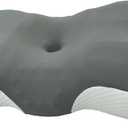 Cervical Neck Pillow, Side Sleeper Pillows for Adults (Grey)