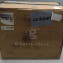 Giraffe Tools Retractable Garden Hose Reel 1/2 Inch x 130 ft, Super Heavy Duty, Any Length Lock, Slow Return System, Wall Mounted and 180 Deg Swivel Bracket