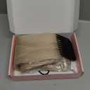 REECHO Hair Extensions, 11PCS Clip in Hair Extensions 28" Long Straight hair extensions HE005 Natural Soft Synthetic Hairpieces for Women Light Blonde