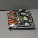 5 x Doncida 3 Pack Happy Halloween Thanksgiving Christmas Garden Flag 12x18 inch Double Sided Burlap Pumpkin Welcome Fall Holiday Small Yard Flag for Outside Decoration