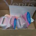 Gillette Venus ComfortGlide White Tea Women's Razor, Handle + 4 Blade Refills