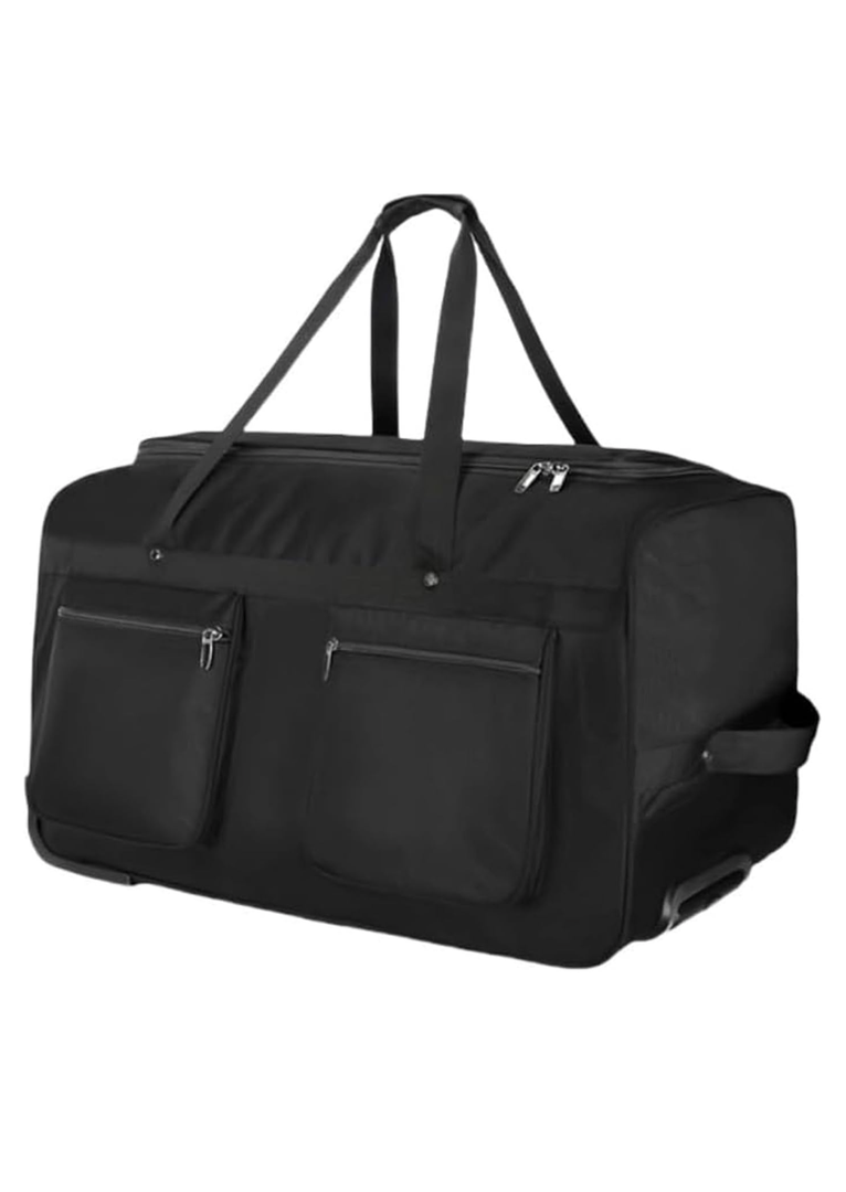 Expandable Carry On Luggage Suitcases With Wheels,with Pull Handle Holdall Multifunction Travel Bag For Travel Business Trip Sports Activities Shopping(Black)