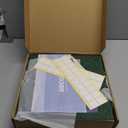 Green Bulletin Board | Large Cork Boards Alternative for Walls | Felt Cork Board for Office, Home & Classroom | Green Office Classroom Supplies | Felt Wall Tiles (12-Pack) | Forest Green 11.8" x 11.8