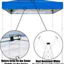 Sunnyglade 6x4 Ft Pop-Up Canopy Tent Outdoor Portable Instant Shelter Folding Canopy with Carry Bag(Royal Blue)