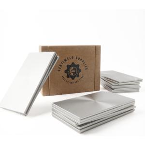 Welding Practice Kit - 304 Stainless Steel, Welding Plate 2 x 4 x1/8 Inch 20 Pack Welding Coupons,Suitable for MIG, TIG, Stick, Arc,MMA