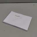 50 Pack Blank Cards Folded Cardstock Thank You Blank Greeting Cards for Invitations, Wedding, Greeting Cards, All Occasion DIY, 5x7 Folded Cards White