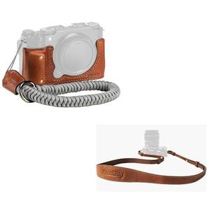 SMALLRIG X-M5 Leather Half Case Kit for FUJIFILM+Universal Leather Camera Neck Strap SMALLRIG X-M5 Leather Half Case Kit for FUJIFILM+Universal Leather Camera Neck Strap