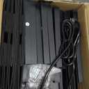 TUTOTAK Small Narrow End Tables, Side Tables with 2 Fabric Drawers, Set of 2, Bedside Tables with Charging Station for Small Spaces, Slim Nightstands with USB Ports and Wheels, TB01BY053 (Charcoal Grey)