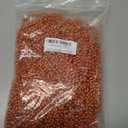 SHAOQINLIN 100 PCS Orange Bead Necklace, Orange Mardi Gras Beads, Halloween Necklaces, 30.5 Inch Party Beads Oval Beaded Necklace for Mardi Gras, Christmas, Halloween 