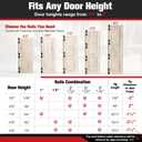 Door Hinge Template Kit, 26"9 Portable Single Jig Provided, Quickly and Precisely Recess Square & Radius Hinges in Door and Frame, Full Flexibility for Hinge Size, Shape (Long-Reach Jig, Black)