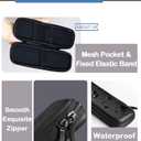 Oythiem Slim Pencil Case for Adults, Travellers, Insulin Travel, Small Pencil Case Hard Shell, Simple Thin Waterproof Pen Case Organizer Box for Stylus Touch Pen, Art Pen Pencil, Headphones