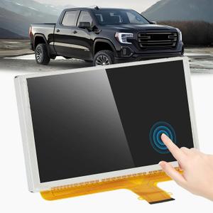 DJ080PA-01A 8" Touch Screen LCD Digitizer Monitor Radio Replacement for Chevy GMC, 2014-2018 Silverado Sierra, 2015-2019 Tahoe Yukon Suburban Colorado Canyon, 2017-2019 Acadia Terrain