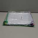 SUNEE 12pcs Mesh Zipper Pouch 11x16, Large Storage Bags for Board Game & Puzzle Organizing, Reusable Plastic Zip Organizer for Travel (A3, 6 Colors) (Multicolored)