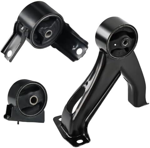 JDMON 3Pcs Engine Motor & Transmission Mount Kit Replacement for Jeep Compass Patriot 2.4L 4WD 2007-2017, 2007-2008 Dodge Caliber Compatible with A5416, A5476, A5415, EM3157, EM-3130, EM-3131