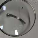 Gotham Steel Clear Tempered Glass Vented Lid - Prevents Pots and Pans from Messy Spillovers (9-inch Lid)