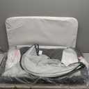 wayfong 3 in 1 Baby Bassinet Crib with Breathable Mesh, Bassinet Bedside Sleeper with Wheels, Mosquito Net, Storage Basket, 6 Height Adjustable, Easy to Assemble, Bassinets for Newborn Baby