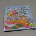 Whimsy Friends Adult Coloring Book for Relaxation - Gentle Symbiosis of Human and Animal Soothing Coloring Books for Adults Relaxation - Perfect Stress-Relieving Gift for Women Pack of 2