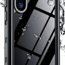 for Samsung Galaxy S25 Case, IP68 Waterproof with Built-in Screen&Lens Protector [14FT Military Shockproof] Full Body Heavy Duty Protective Phone Case for S25 5G, Black