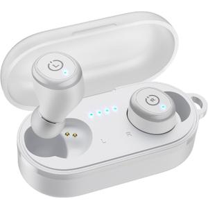TOZO T10 Wireless Earbuds Bluetooth 5.3 Headphones, App Customize EQ, Ergonomic Design, 55H Playtime, Wireless Charging Case, IPX8 Waterproof Sound in-Ear Headset, New Version
