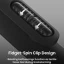 8 Pcs Gel Pens - 0.7mm Fine Point Smooth Writing Black Ink, Quick-Dry Long Lasting Fidge Pens, School & Office Supplies for Men Women