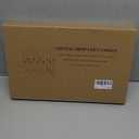 Leejec Christmas Tree Candles with Wand Remote, 10 Pack Battery Operated Flameless Taper Window Candle, Flickering Warm Light, Xmas Tree Decorations with Crystal Ball Hook, Wedding Home Gift