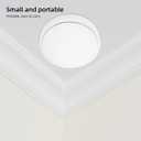DOITOOL Ceiling Light Fixture - Ceiling Light Shade Cover 8 Inch Replacement Mushroom Glass Shade