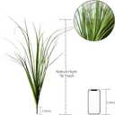 VANTREE 16PCS Artificial Plants, Wheat Grass Greenery Stems, Fake Tall Grass for Home Decor, Indoor Outdoor Decor, 18.9 Inches