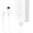 SK6812 RGBW Music Controller with Built-in Microphone LED Light Strip SP617E DC5V-24(1 Out Port)