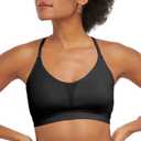 Champion Women's, Soft Touch, Moisture-Wicking, Light Support (Medium, Black)