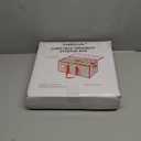 Sattiyrch Plastic Christmas Ornament Storage Box with Trays,Customizable Dividers, Dust-Proof Durable Ornament Organizer Holder,Christmas Storage Containers,Holds 128 x 3 inch Ornaments