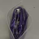 Purple Braiding Hair 24Inch 3 Packs Braiding Hair Pre Stretched Colored Hair Extensions for Twist or Box Braids Long Synthetic Crochet Braids for Stage Party Christmas Halloween Costume Cosplay