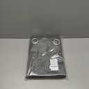 NICETOWN Thermal Insulated Grommet Blackout Curtains for Bedroom (2 Panels, W42 x L63 -Inch, Grey)