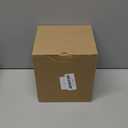 Square Tissue Box Cover, Stylish Leather Tissue Box Holder with Storage Tray, Decorative Tissue Rack Storage Box for Living Room, Bedroom, and Office Desk(Black Woven Pattern)