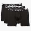 Evolve Men's Sport Mesh 3 Pack 6'' Boxer Briefs S