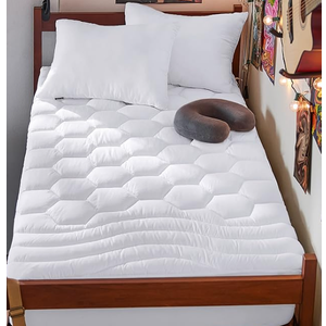 Bedsure Twin XL Mattress Pad - Soft Mattress Topper for College Dorm Room Essentials, Extra Long Twin Quilted Fitted Bed Cover Protector with 8-21 Inches Deep Pocket, Washable, White, 39x80 Inches
Bedsure Mattress Cover 39x80