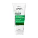 VICHY Dercos Hair & Scalp Moisturizing Conditioner, Formulated With Glycerin, Niacinamide + Hyaluronic Acid, Hair Conditioner & Scalp Moisturizer, Strengthens, Post Dandruff Treatment, 6.7 Fl Oz