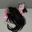 Long Soft Black Wig 13x4 Size 26 Comes with 2 Wig Caps and Hairnet
