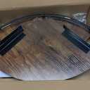 Corner Shelf Wall Mount, Floating Corner Shelves, Set of 4 Corner Wall Shelf Organizer,Rustic Wood Wall Storage Display Shelves forLiving Room Bedroom Bathroom Kitchen