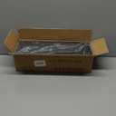 SPACELEAD Slim Storage Cart 4 Tier,Bathroom Organizer Rolling Utility,Mobile Shelving Unit Slide Out for Office, Kitchen, Laundry Room & Narrow Places,Black