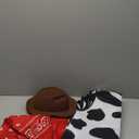 18 Pcs Kids Western Costume Set Include 6 Western Cowboy Felt Hat with 6 Bandanna 6 Cow Vest Tops for Boys Girls Halloween