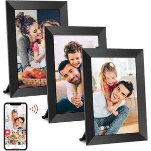 Frameo Digital Photo Frames WiFi 3 Pack (10.1" Black 32GB 3pack)